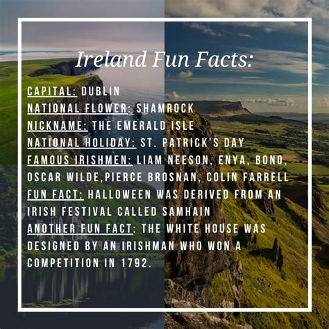Fun Facts About Ireland