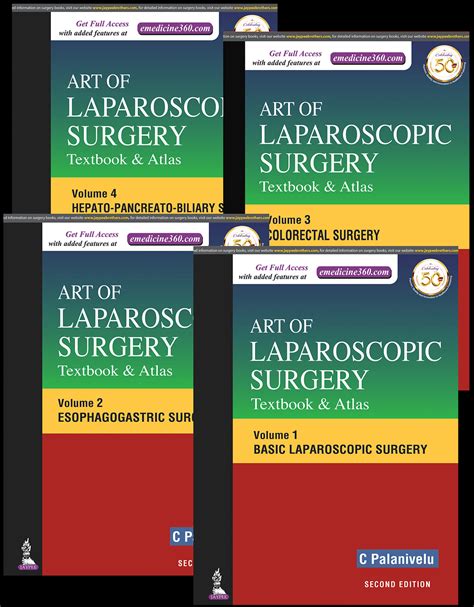ART OF LAPAROSCOPIC SURGERY: TEXTBOOK & ATLAS (4 VOLUMES) ,2/E,C PALAN