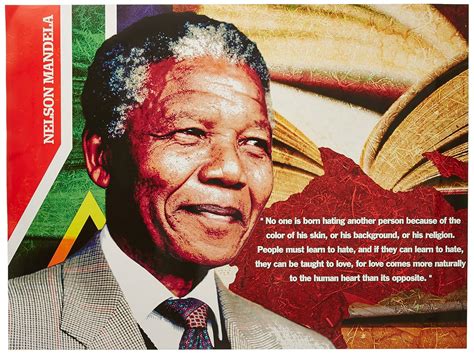 777 Tri-Seven Entertainment Nelson Mandela Poster No One is Born Hating ...