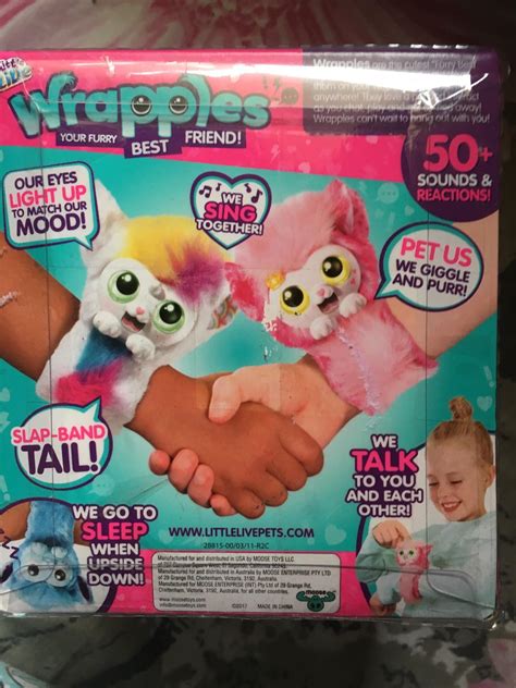 Little Live Pets Wrapples - Slap Bracelets - Shora, Toys for Girls, 5 ...
