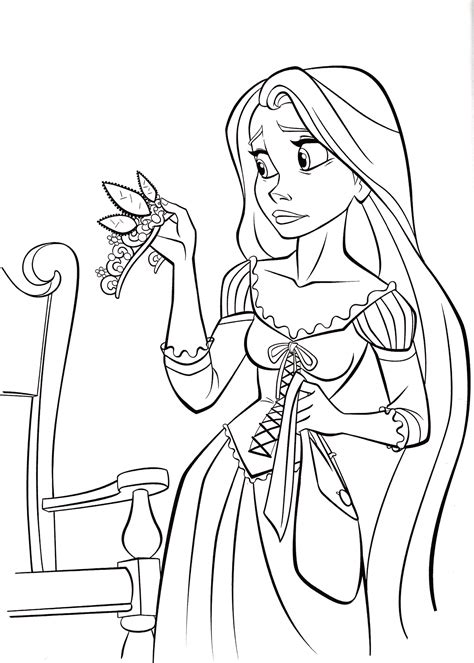 Rapunzel Coloring Pages - Coloring Pages For Kids And Adults