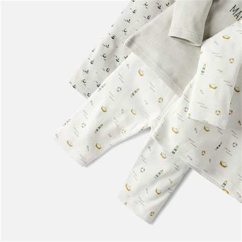 Buy Juniors Printed Long Sleeve T-shirt and Elasticated Pyjamas - Set ...