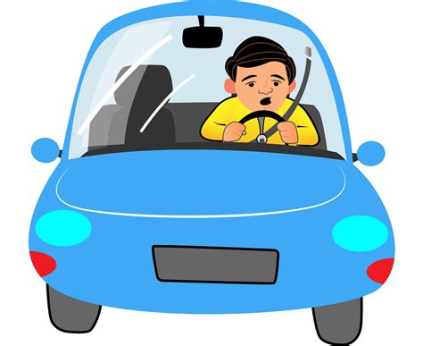 Cartoon Driving Car Gif Car Driving Clipart Transparent Vector Gifboy Driving Car Clip Art