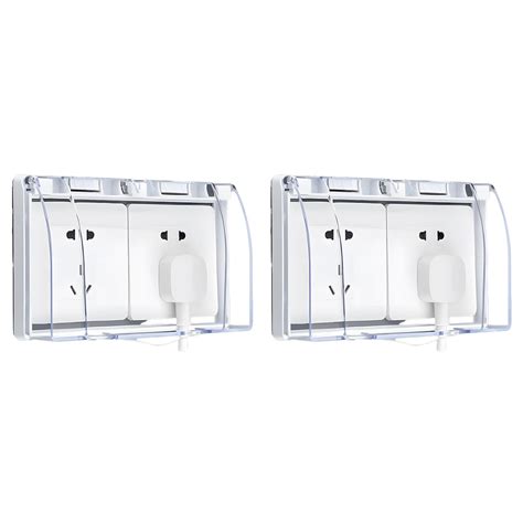 2 Pcs Switch Board Cover for Kids Safety, Electric Switch Board for ...