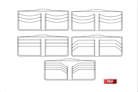 Image result for Printable Wallet Patterns
