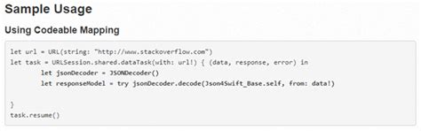 Image result for Swift JSON