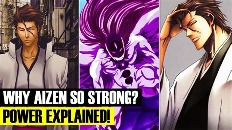 Why Aizen So Strong? Power Explained! #anime #bleach - YouTube