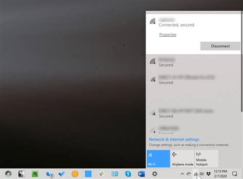 Networking Setting 的图像结果