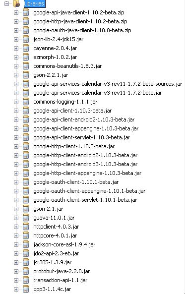 Image result for Google Calendar API Java