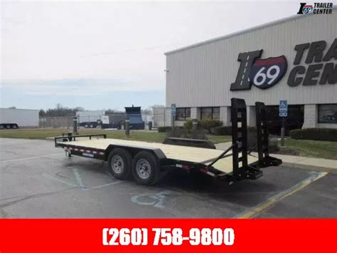 New 2025 Sure-Trac 7 x 20 (18+2) Equipment Trailer 14K