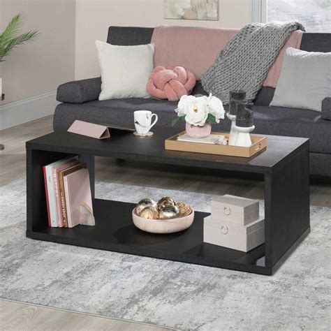 Mainstays Westley Coffee Table, Black Wood Finish | SHEIN USA