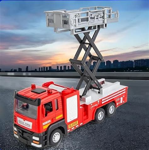 Shinsei Toys Fire Brigade in Pull Back Action with Rotating&Extendable ...