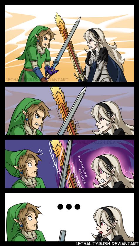 link, corrin, and corrin (fire emblem and 4 more) drawn by ...