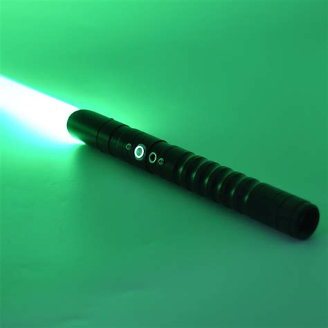 Saber Platinum Lightsaber with Infinite LED Colors(11), 6 Glowing Modes ...