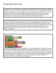 Image result for Code Create Performance Task Examples