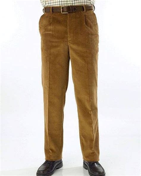 Classic mens corduroy trousers, Mens corduroy Trousers