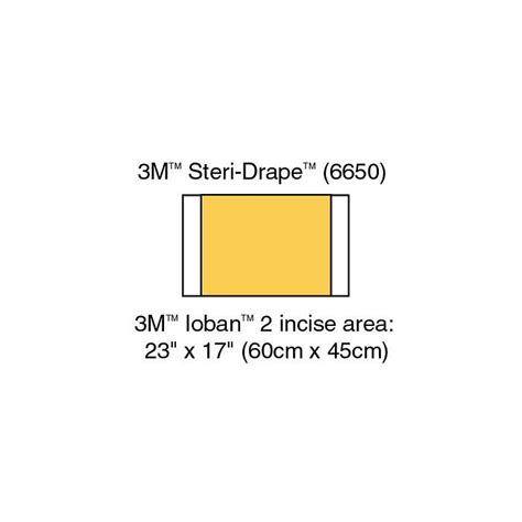 Buy 3M Ioban Antimicrobial Incise Drapes 6650, Box of 10 Online for...