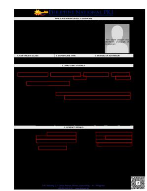 Pnpki Application Form - Fill Online, Printable, Fillable, Blank ...