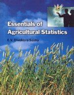 Essentials Of Agricultural Statistics : Amazon.in: Books