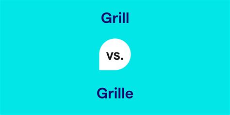 Grill vs. Grille: What's the Difference?