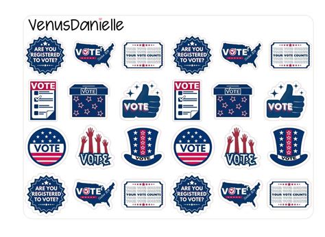 Voting Stickers 的图像结果