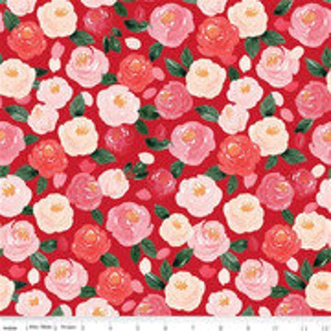 Riley Blake MY Valentine-fabric-by-the-1/2 Yard by Riley Blake C14150 ...