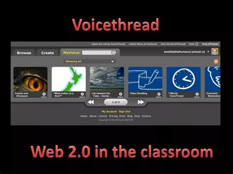 Image result for Examples of VoiceThread PowerPoint with Audio