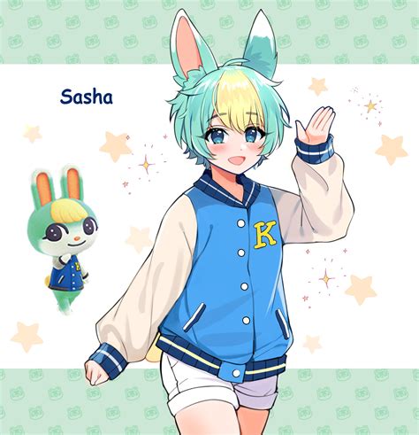 sasha (animal crossing) drawn by jirafuru | Danbooru