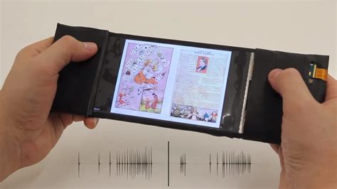 Flexible smartphone lets users control their apps with bending gestures