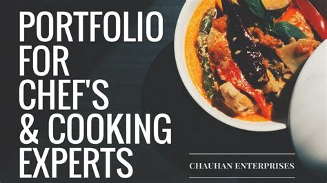 Image result for Culinary Portfolio Examples