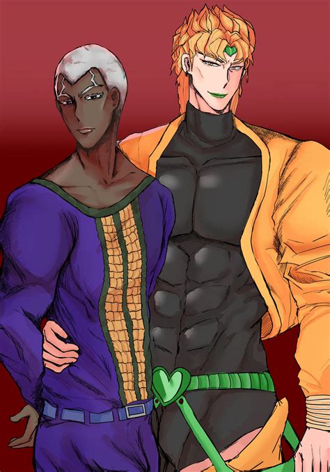 Dio and Pucci by Hasakede on DeviantArt