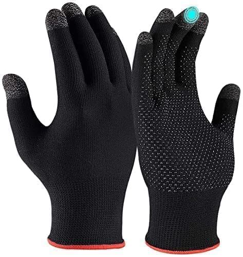 YOZTI Gym Workouts Full Finger Bike Riding Gloves for Men Summer, Anti ...