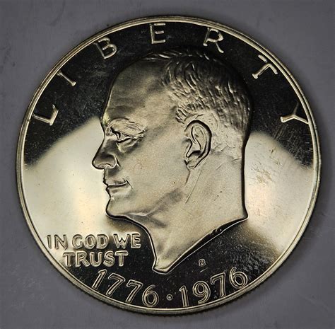 1976 "S" San Francisco Mint GEM PROOF Eisenhower- IKE Dollar ...