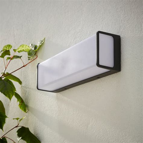Applique LED moderno da esterno Telin grigio INSPIRE IP44 | Leroy Merlin