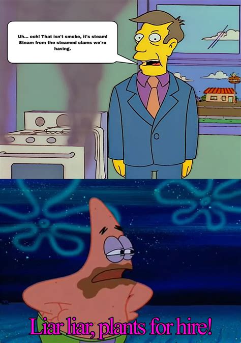 Liar Liar Pants On Fire Spongebob