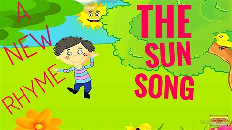 The Sun Rhyme | Educational videos for kids and toddlers | rhymes ...