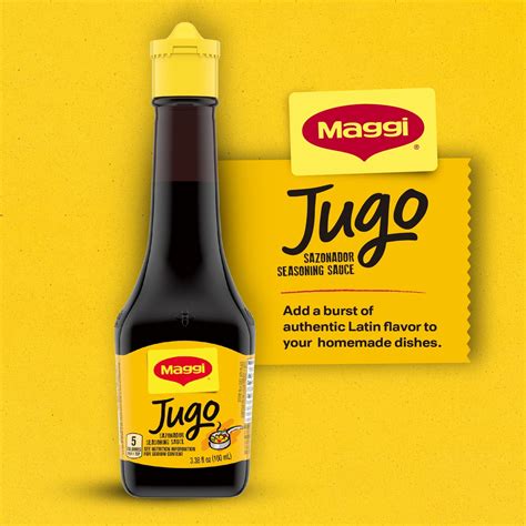 Maggi Five Calorie Jugo Seasoning Sauce Latin Flavor, 3.38 fl oz ...