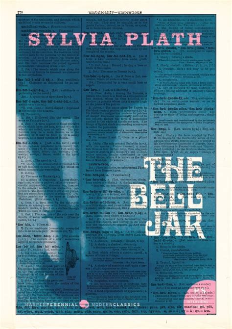 The Bell Jar by Sylvia Plath. Book Cover Art Print | Etsy