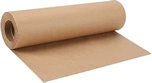 WJAJOY Kraft Paper Roll - Brown Paper Packing Roll Perfect for Crafts ...