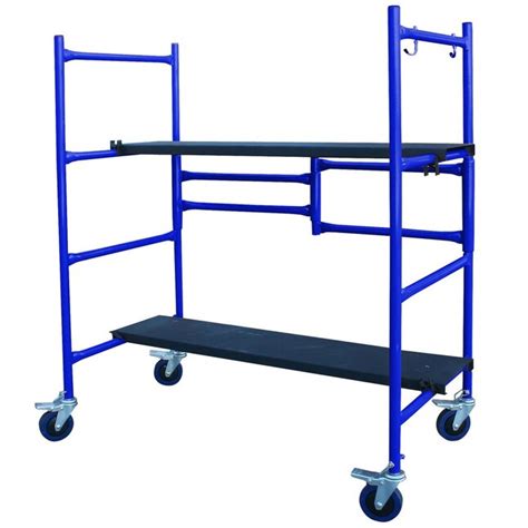 Pro-Series by Buffalo Tools Steel 3.75-ft H x 4-ft L Scaffolding 500-lb ...