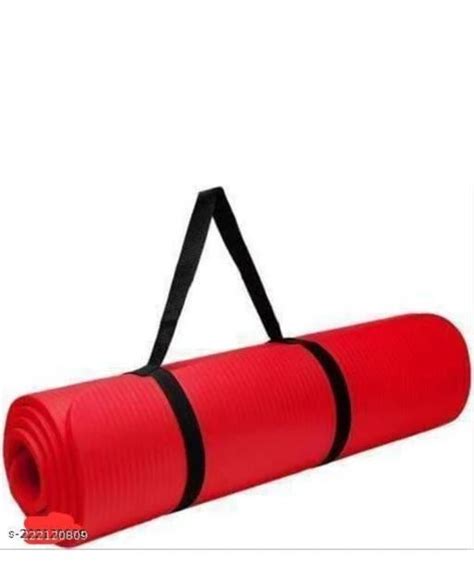 fcity.in - Anti Skid Eva Yoga Mat With Carry Strap 4 Mm Yoga Mat Red ...