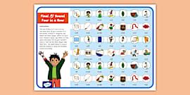 Final F Sound Word Cards