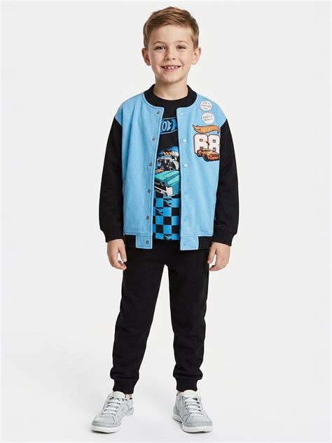 Boys 3-Pc Light Blue Jogging Set – THRS