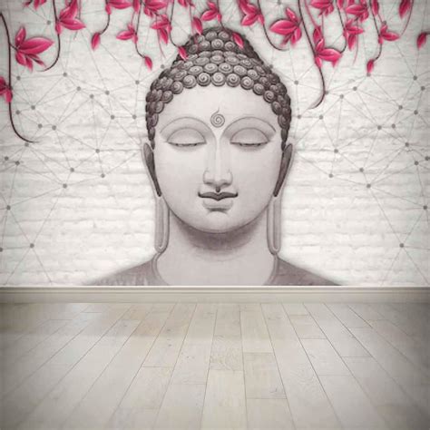 NISH! Buddha Wallpaper Mural | Recommended for Walls, Living Room ...