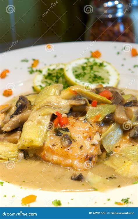 Chicken And Artichoke Dish