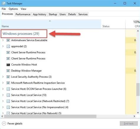 Image result for Win 10 Task Manager in Win 7