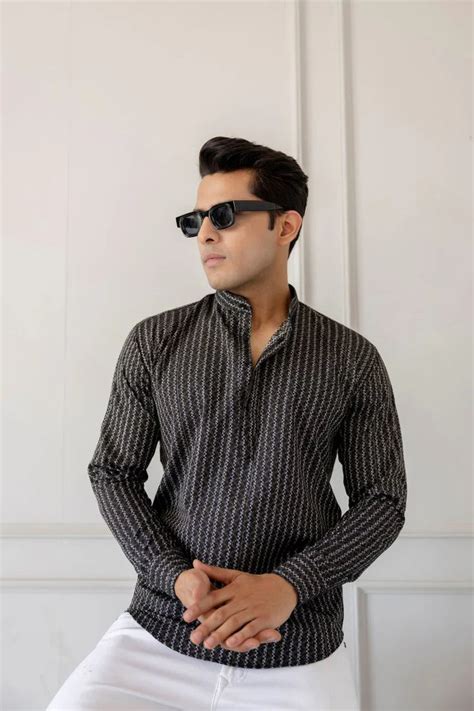 Exploring Men's Kurta Style Shirts: Designs and Trends