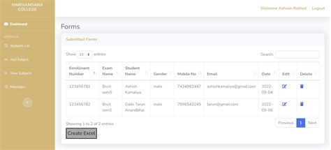 Image result for Exam Form Template HTML and JavaScript
