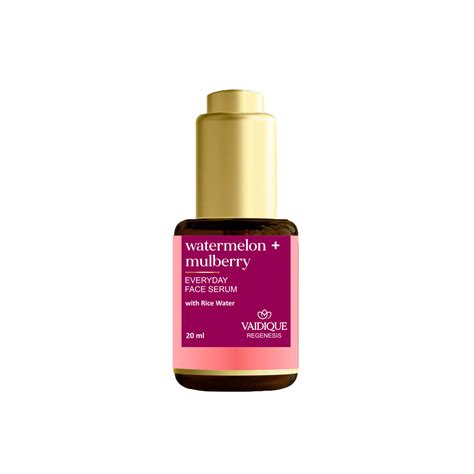 Ayurvedic Watermelon & Mulberry Face Serum - Timetested Skin Repair ...