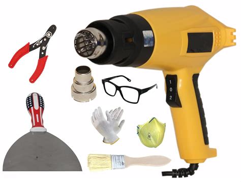 Digital Craft 2000W Industrial Hot Air Gun Kit with Cutter & Hack Saw ...